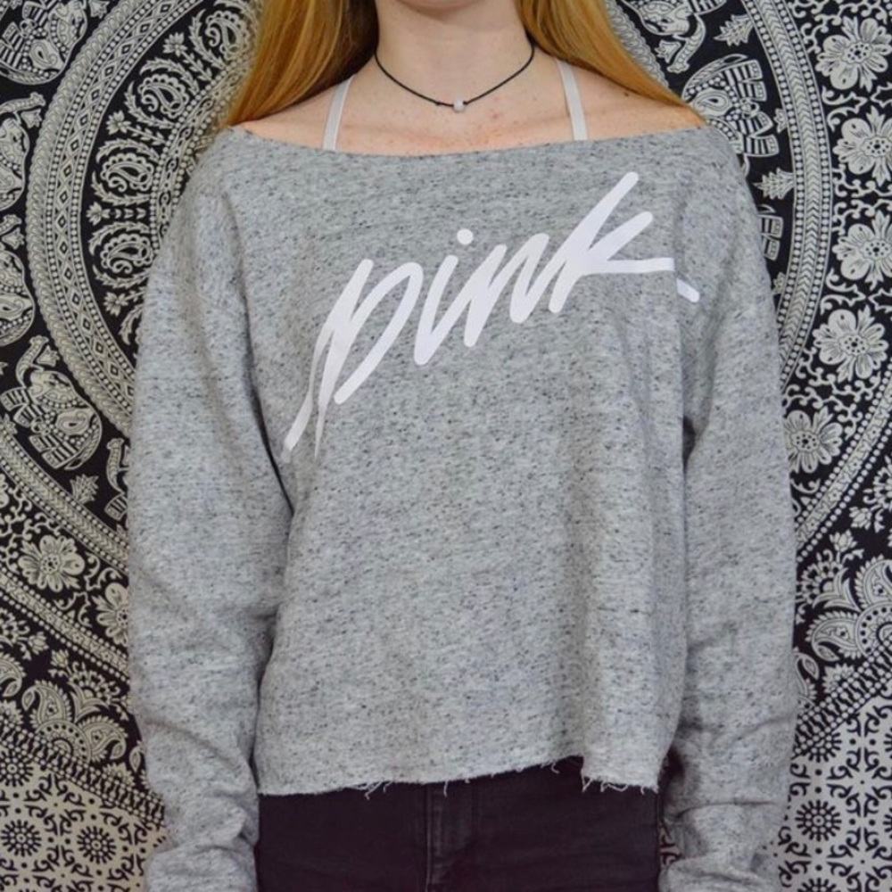 Oversized Pink crewneck